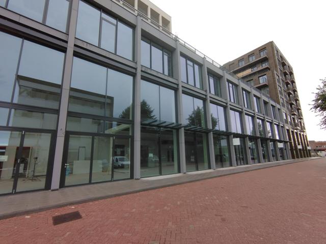 Aluminium achterconstructie gevel eindresultaat