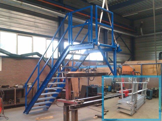 Trappen en bordessen