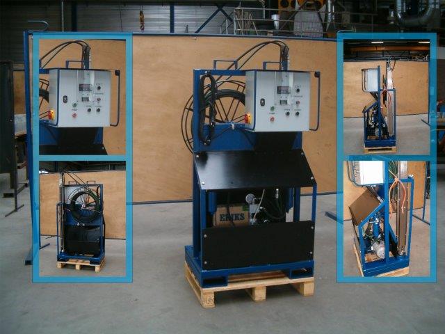Hydraulische 2-punts meter tbv jetgrout diameter meting