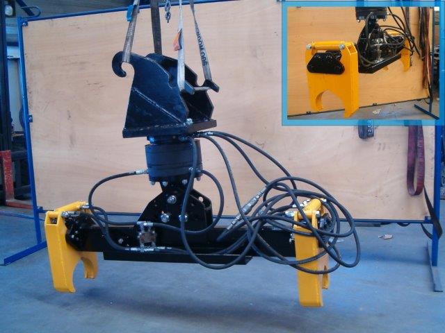 Buizengrijper voor boorbuizen ankerstangen bij HDD boringen