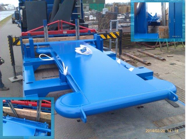 Ballast blok diepwand folie