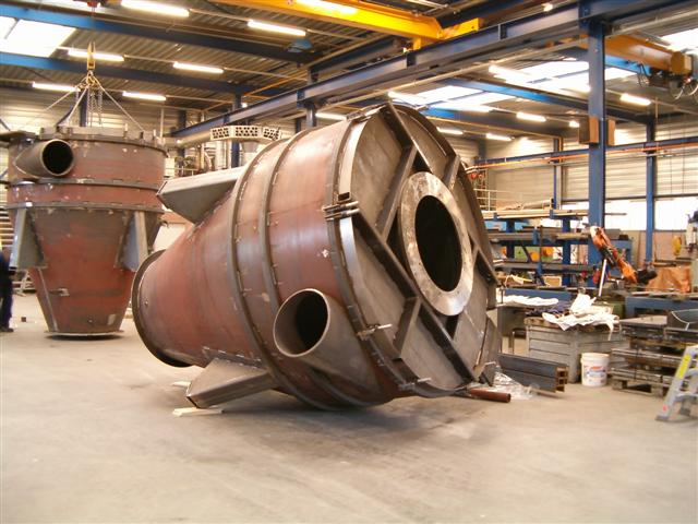 Gewalst en gelaste cycloon