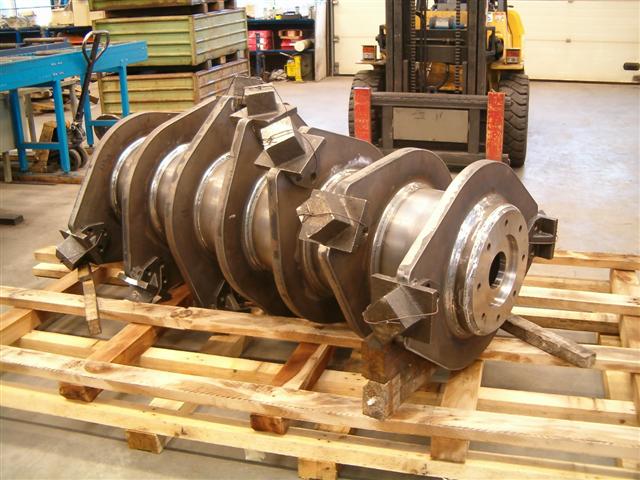 Shredder hamer rotor